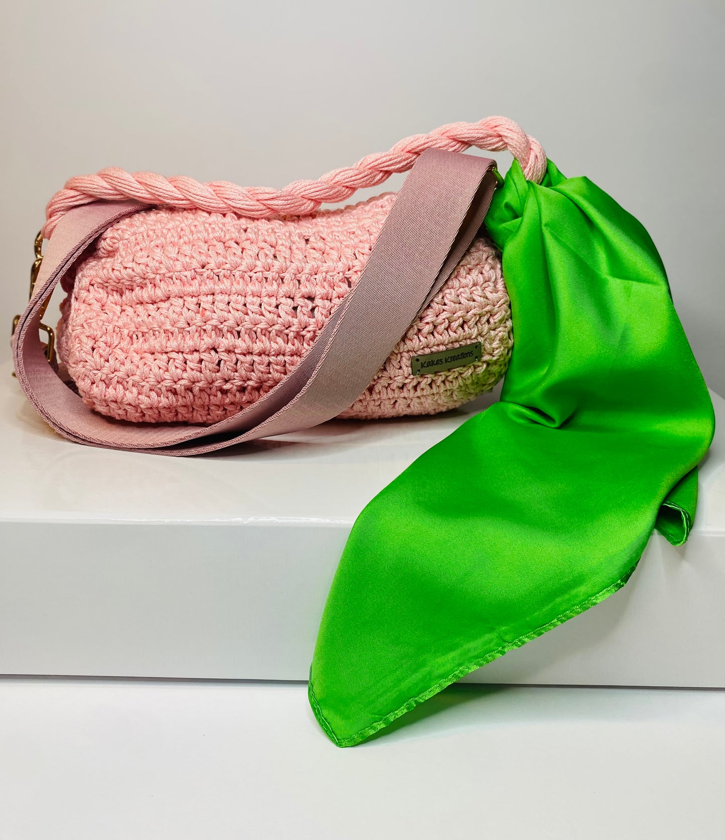 Crochet Duffle Bag- Sweet Sister collection