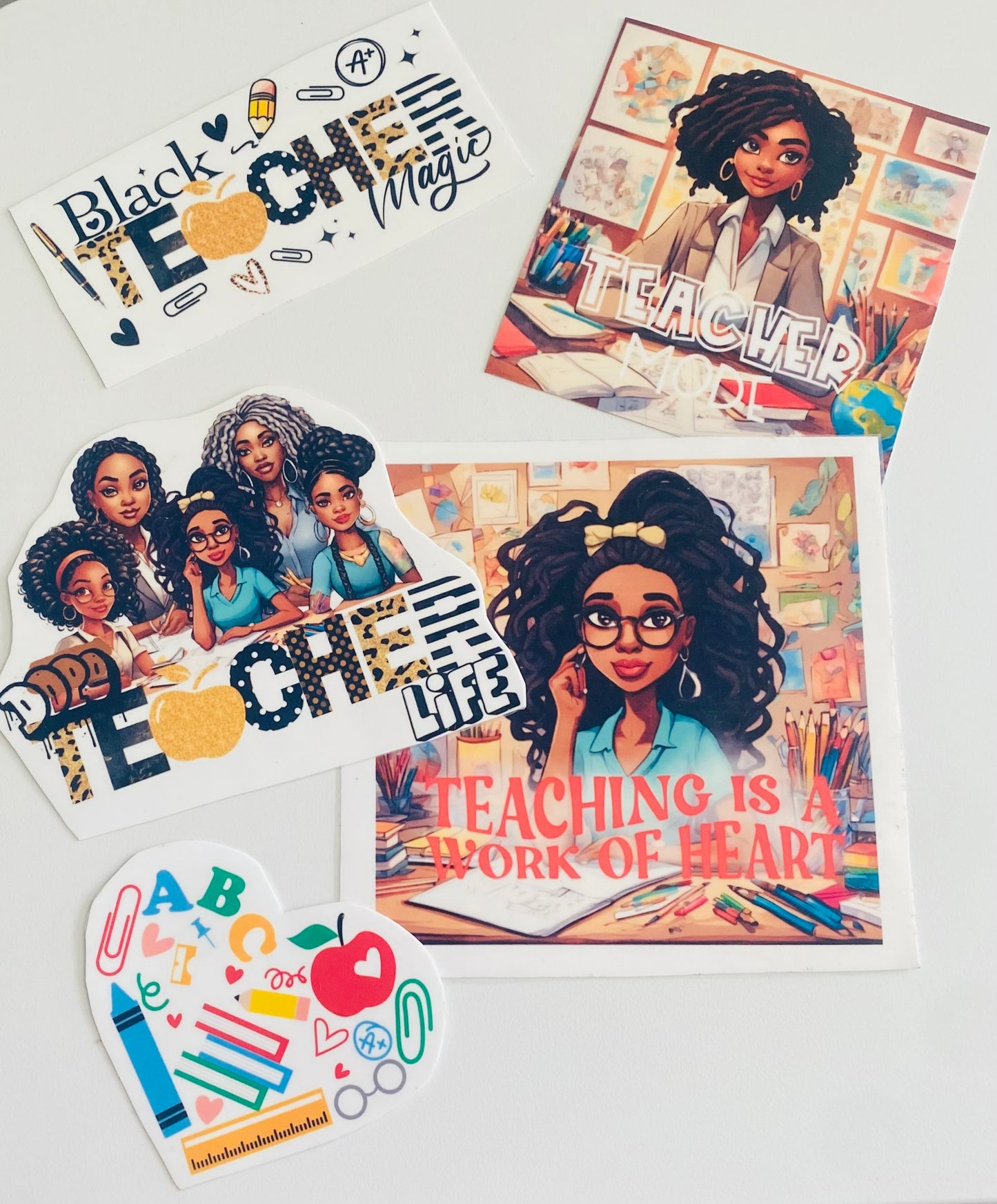 Melanin sticker packs ready to ship