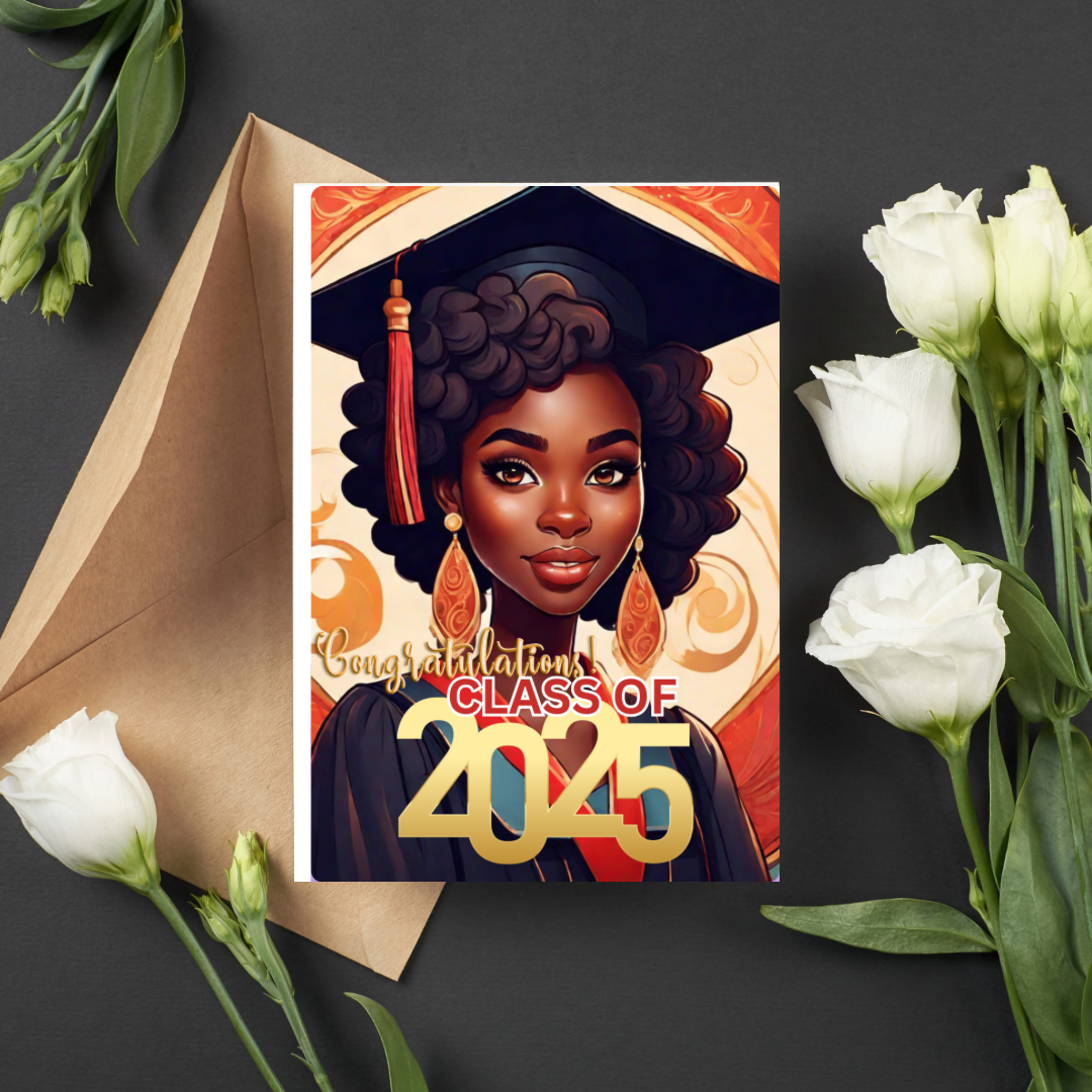 Grad Melanin greeting cards (Individual cards)