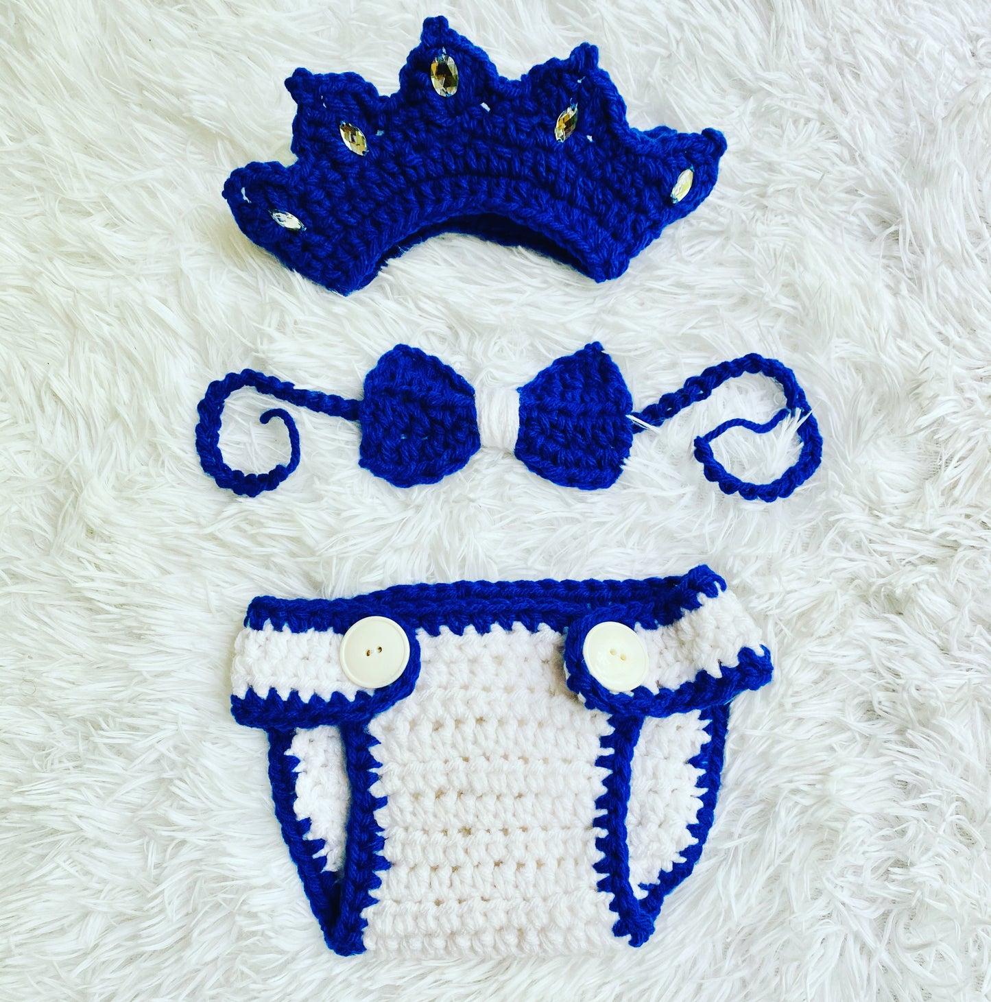 Baby boy royalty set