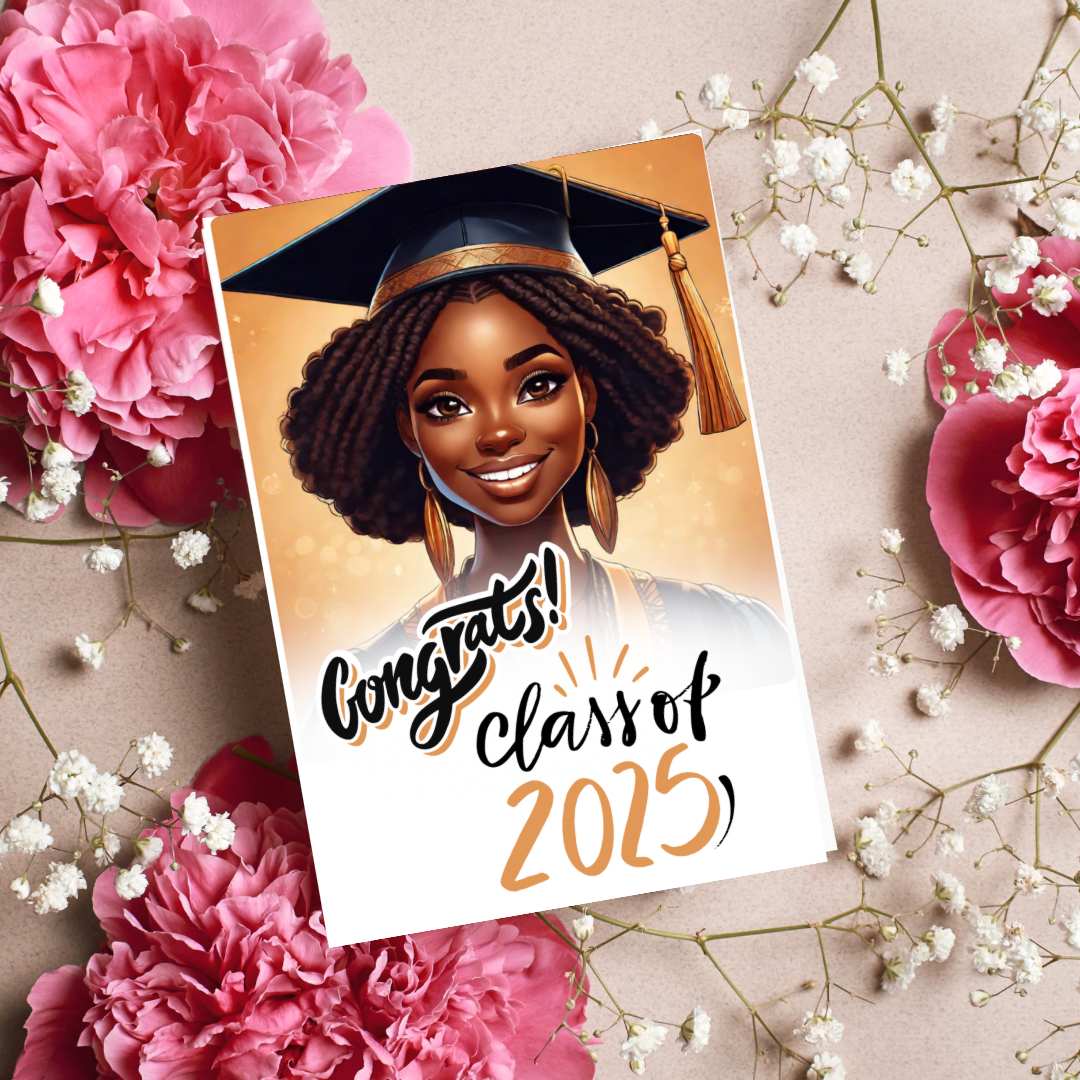 Grad Melanin greeting cards (Individual cards)