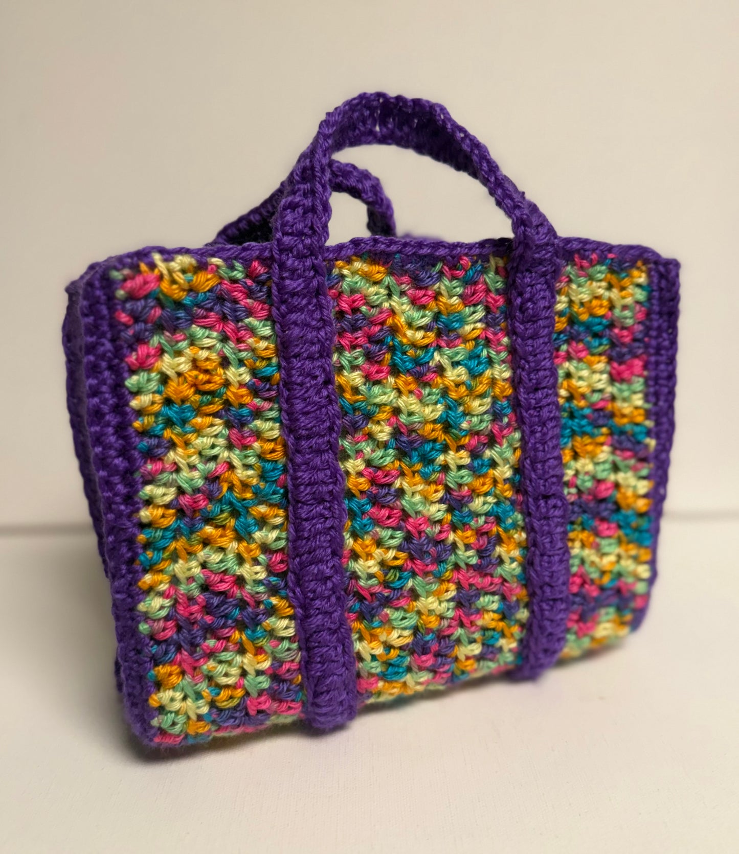 Pattern- Purple Pebbles Tote bag