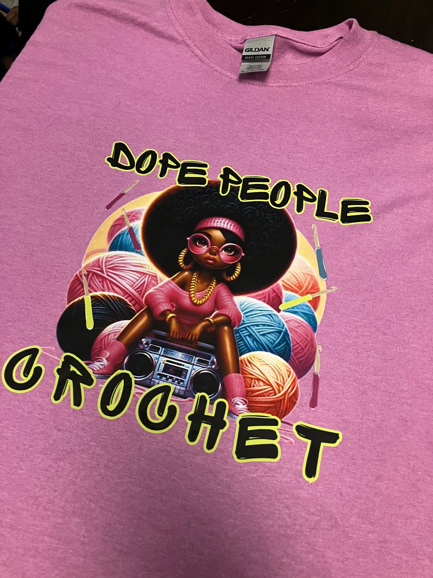 Dope People afro tee