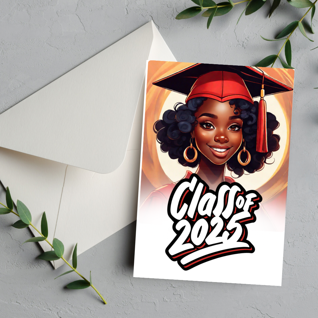 Grad Melanin greeting cards (Individual cards)