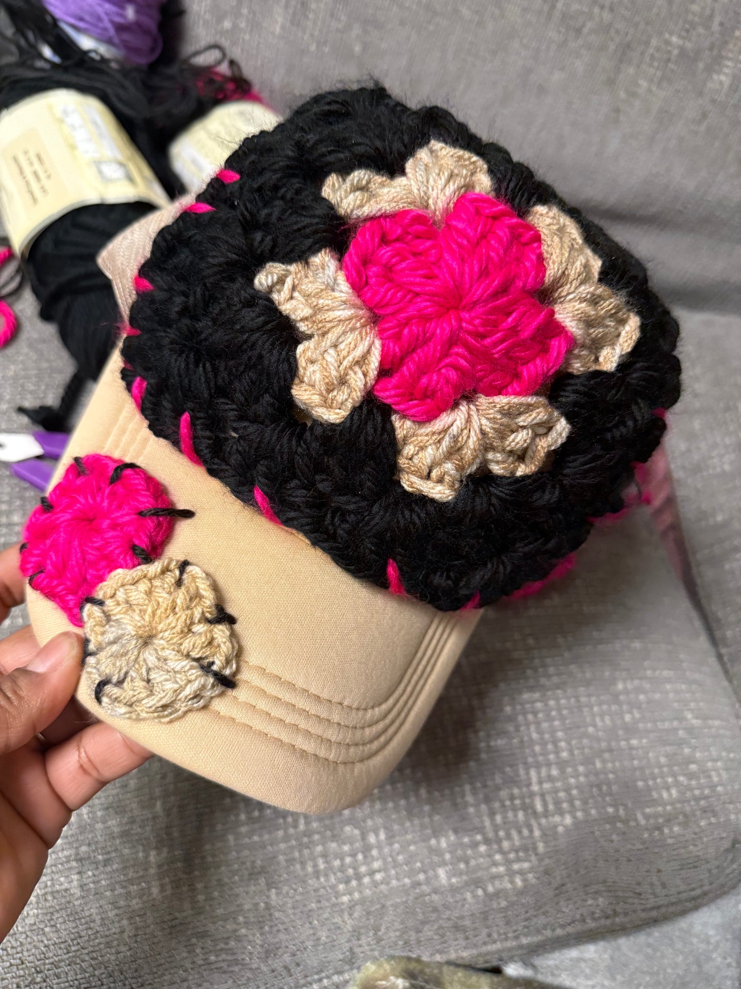 Crochet Trucker hats