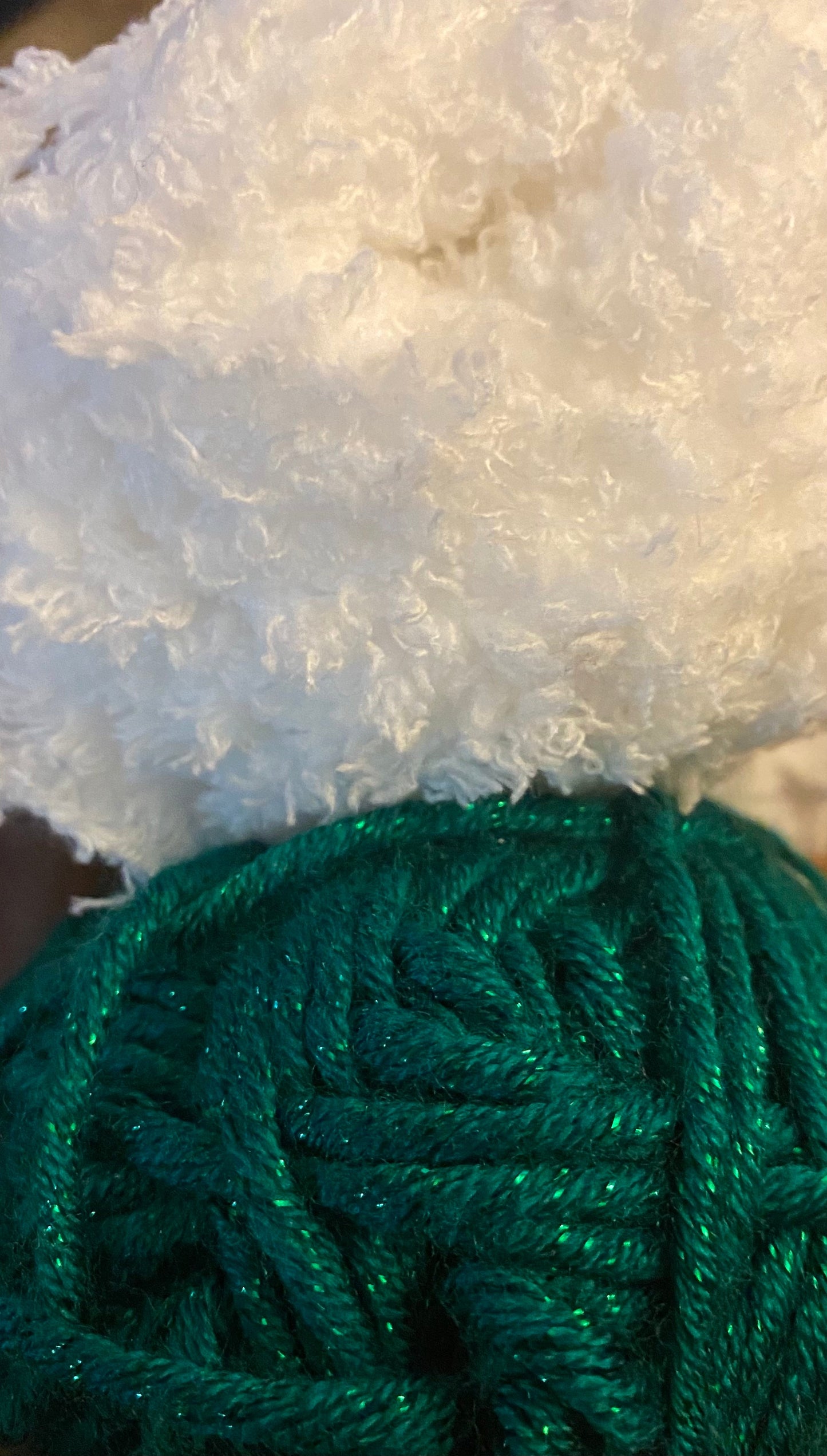 Fur trim socks