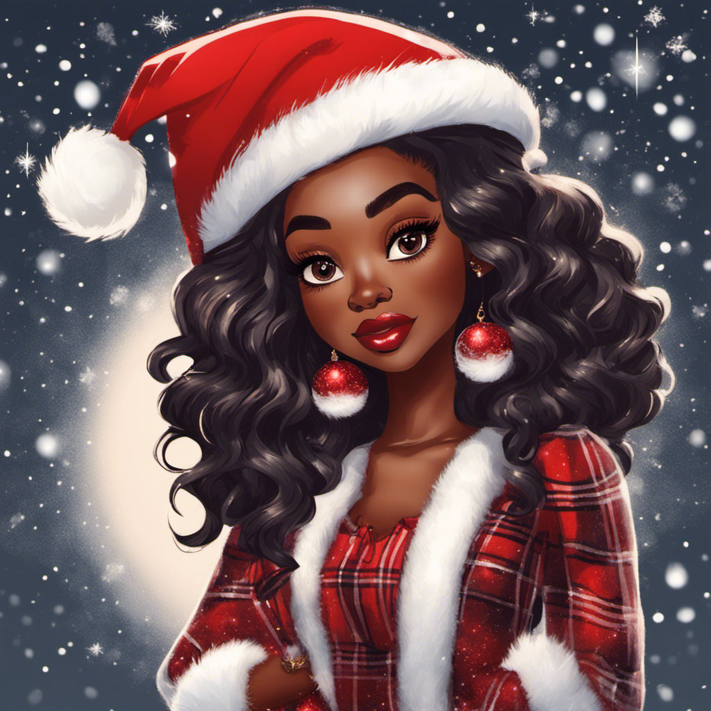7 pack Melanin Holiday greeting cards