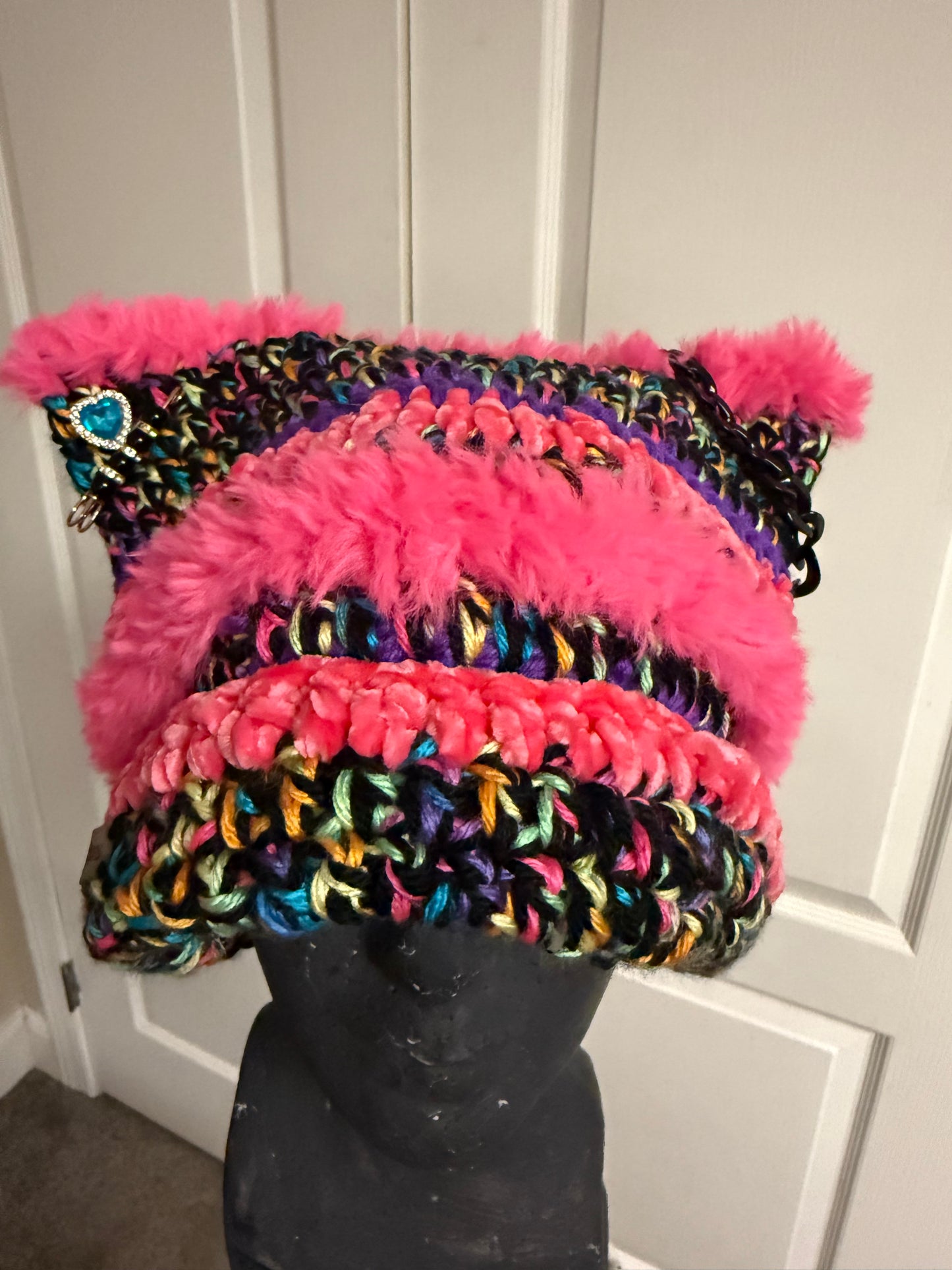 Pattern- Easy Chunky Cat Ear Beanie