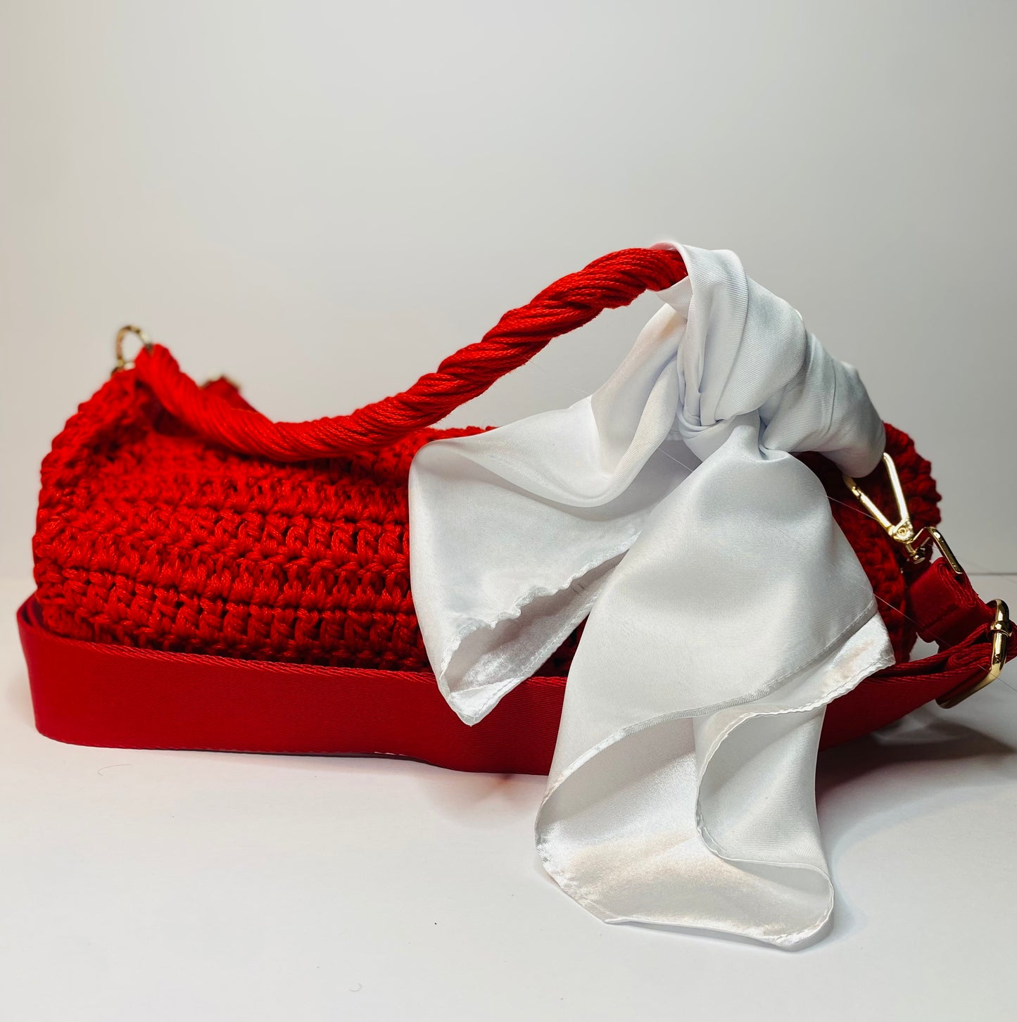 Crochet Duffle Bag- Sweet Sister collection