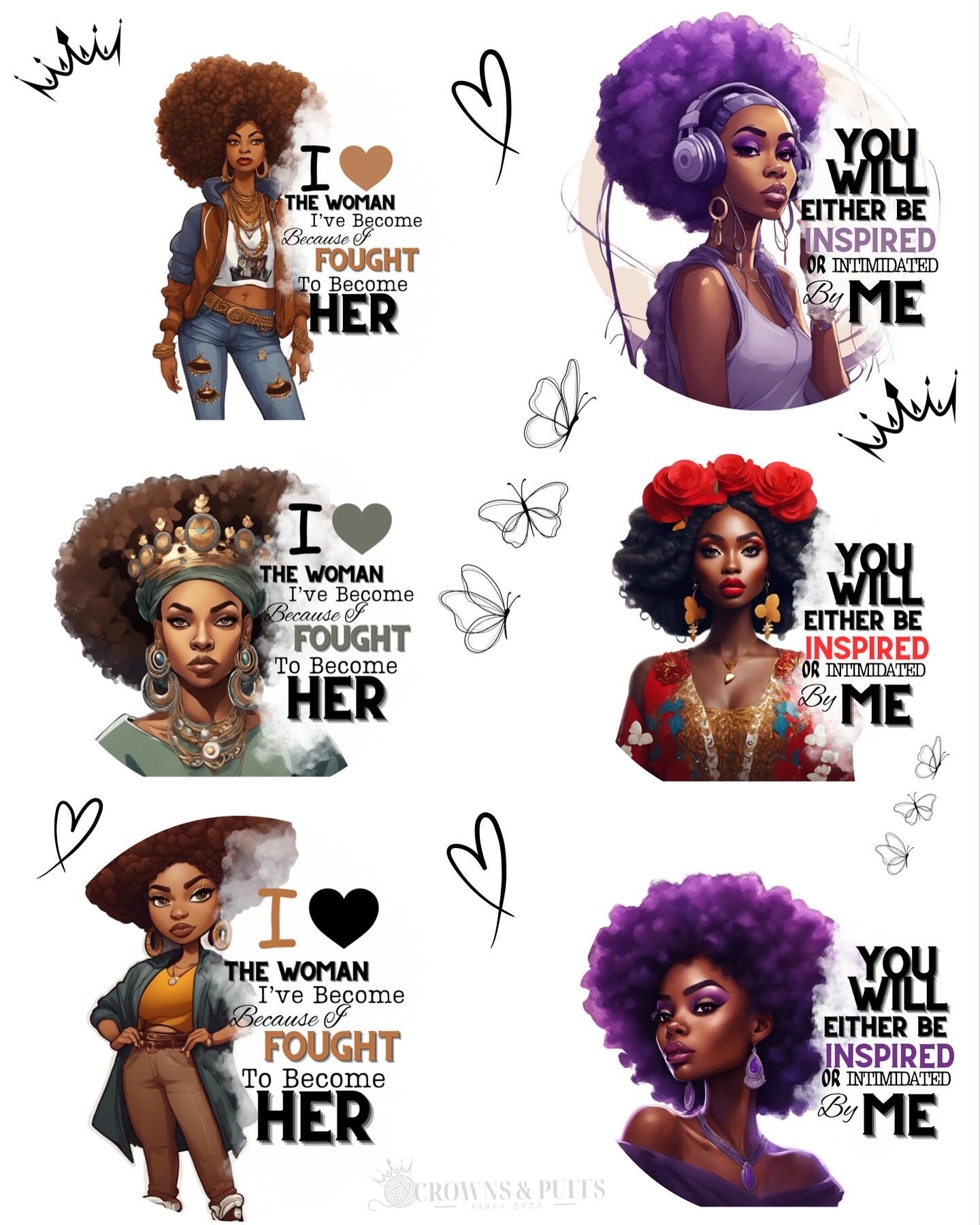 Melanin Magic stickers