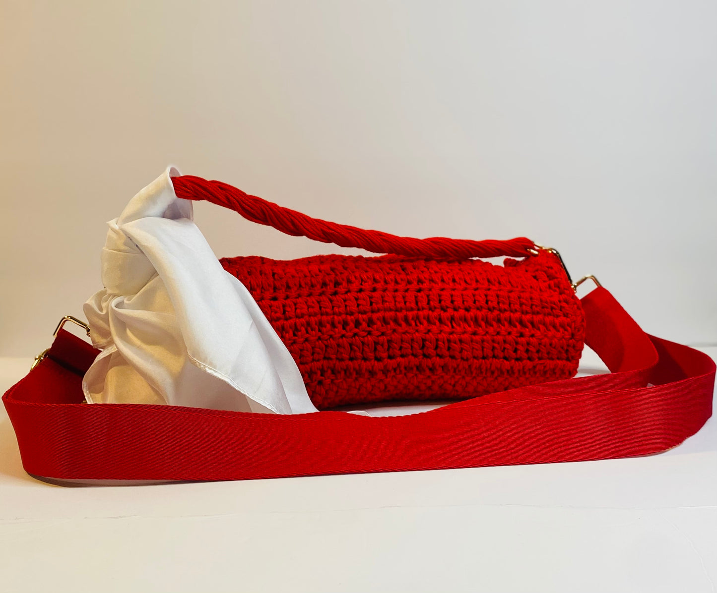 Crochet Duffle Bag- Sweet Sister collection