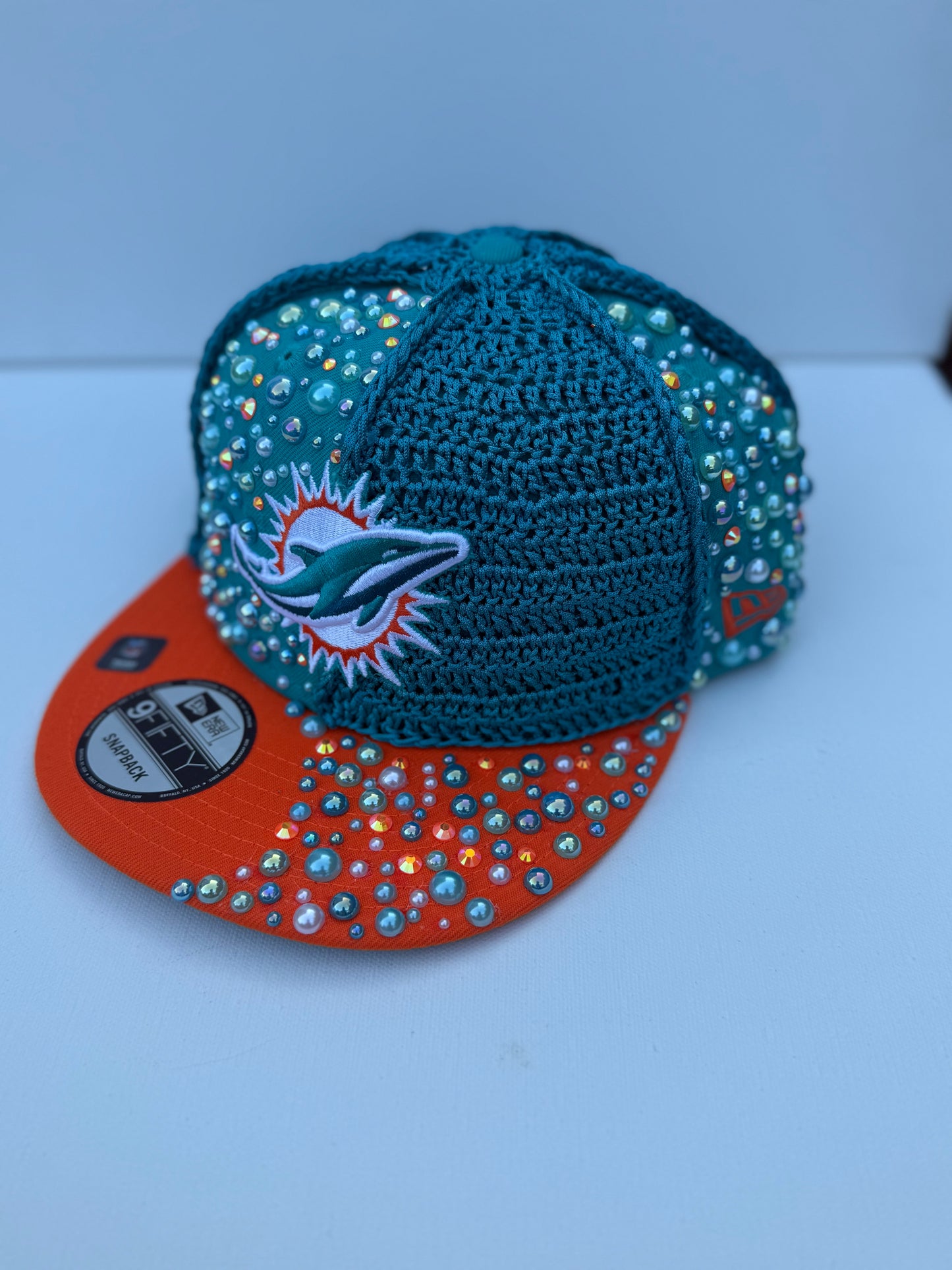 Custom Crochet Sparkle caps