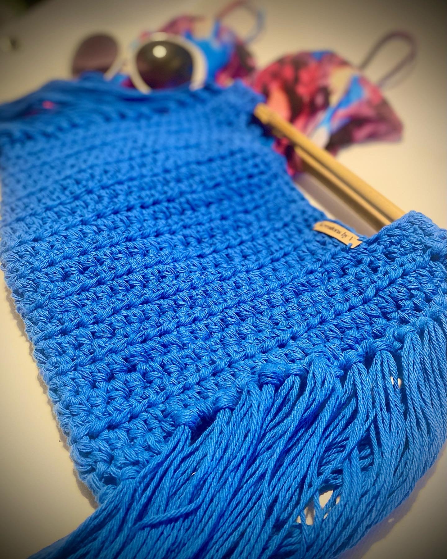 Pattern- Bamboo Fringe handbag