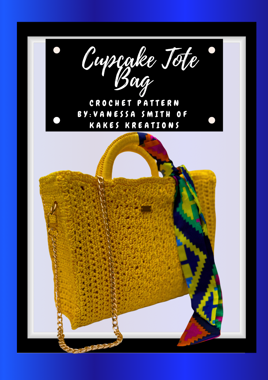 Pattern- Cupcake Tote Bag