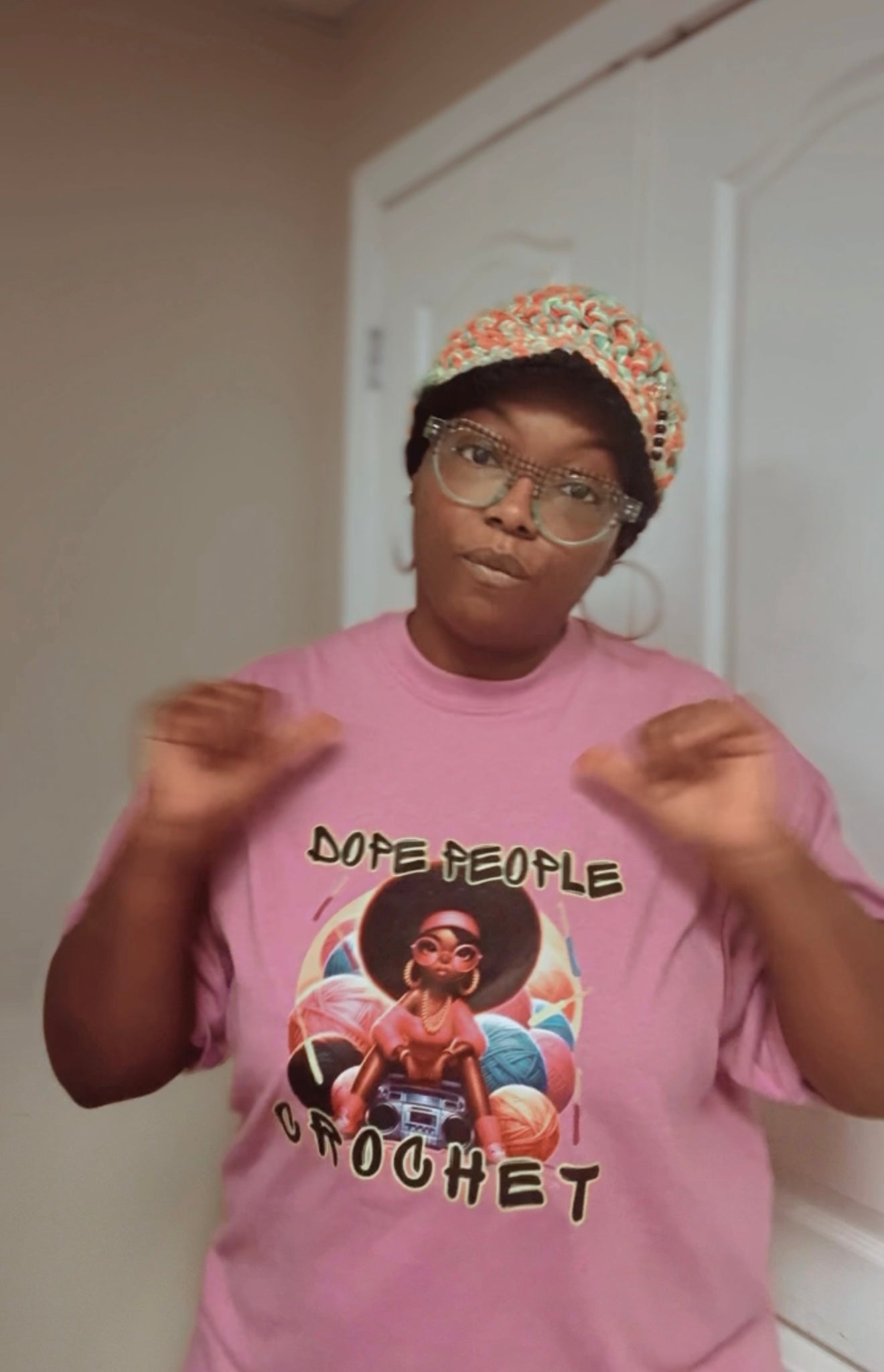 Dope People afro tee