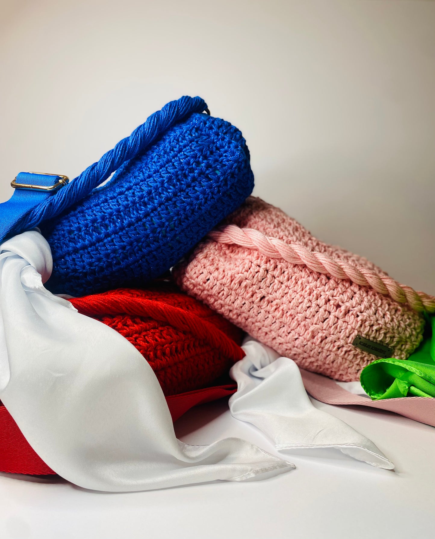 Crochet Duffle Bag- Sweet Sister collection