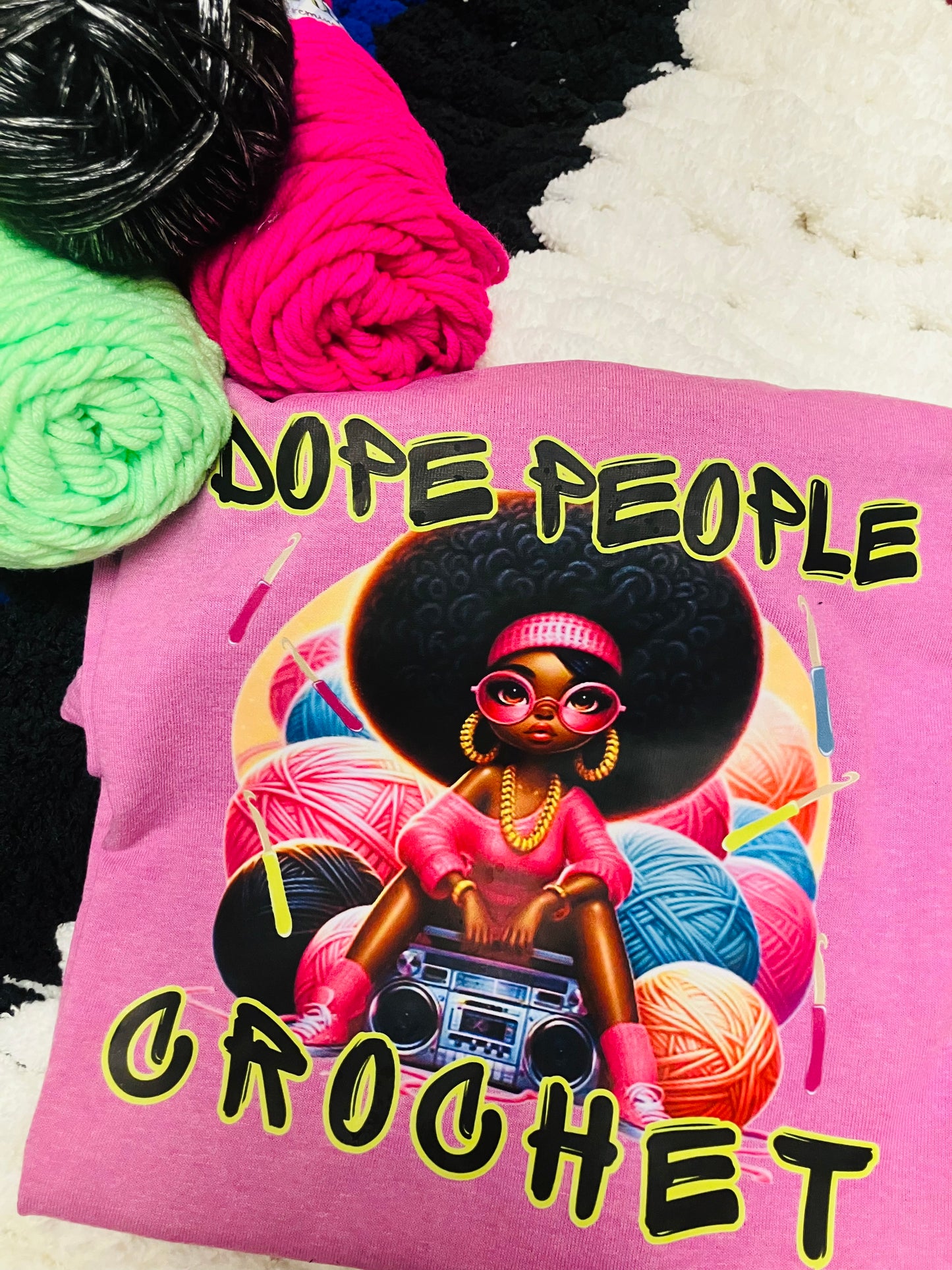 Dope People afro tee