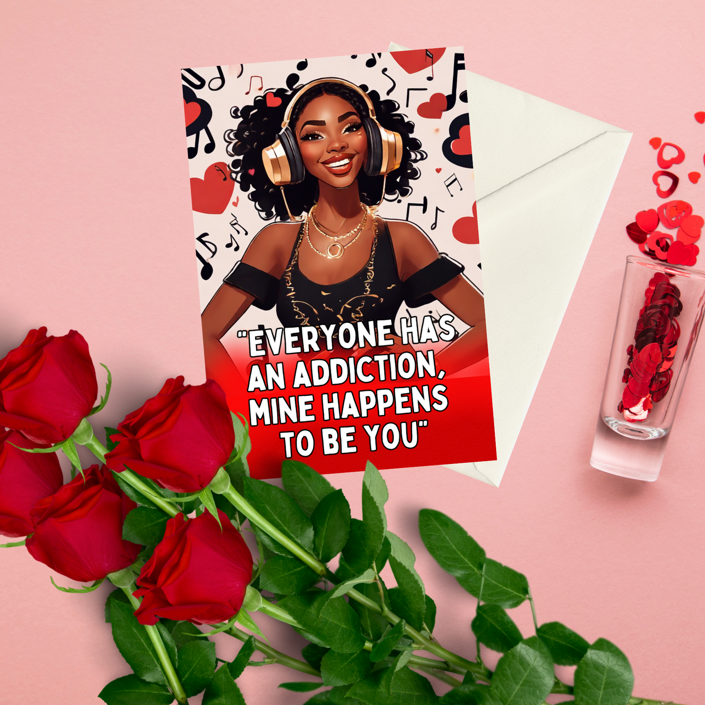 Loving you Melanin greeting cards (Individual cards)