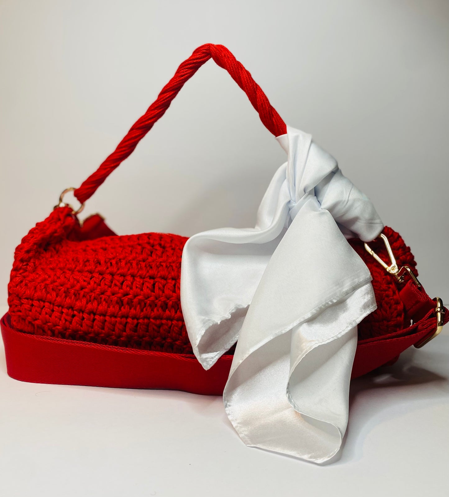 Crochet Duffle Bag- Sweet Sister collection