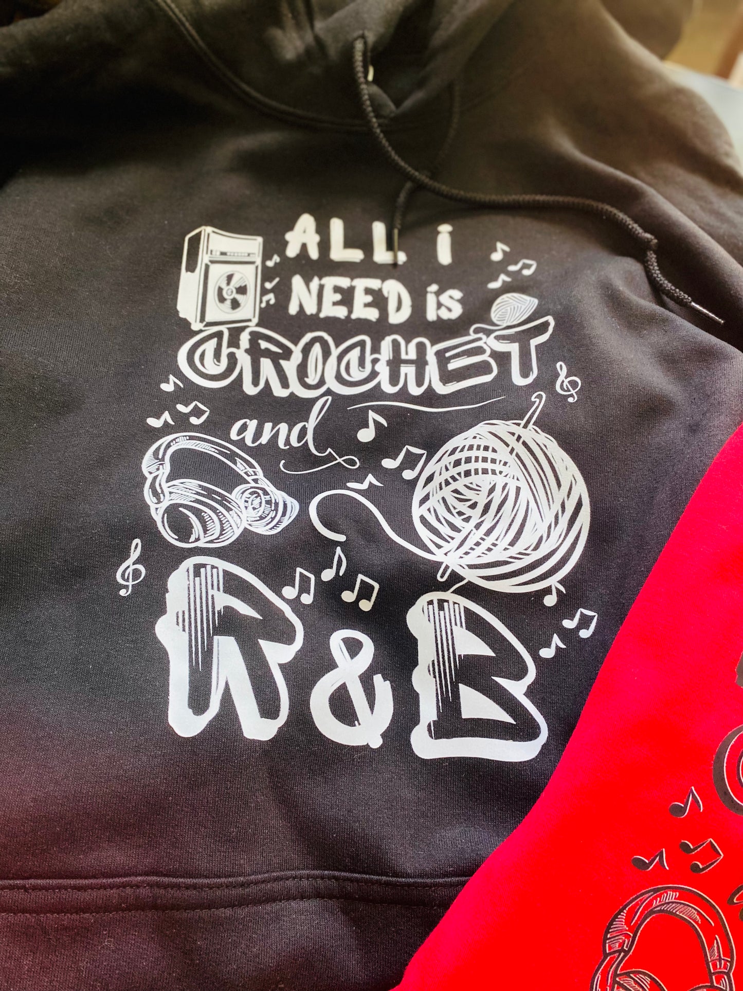 All I need is crochet & hip hop sweatshirt & hoodies