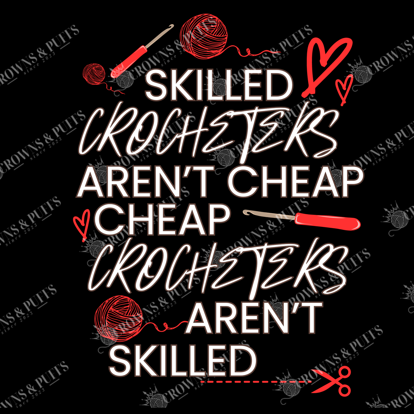 Skilled Crocheters tee