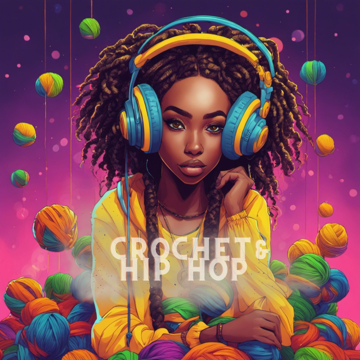 Crochet & Hip Hop stickers