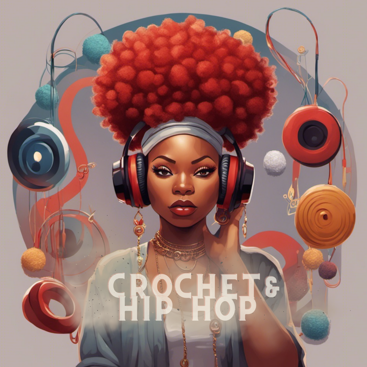 Crochet & Hip Hop stickers