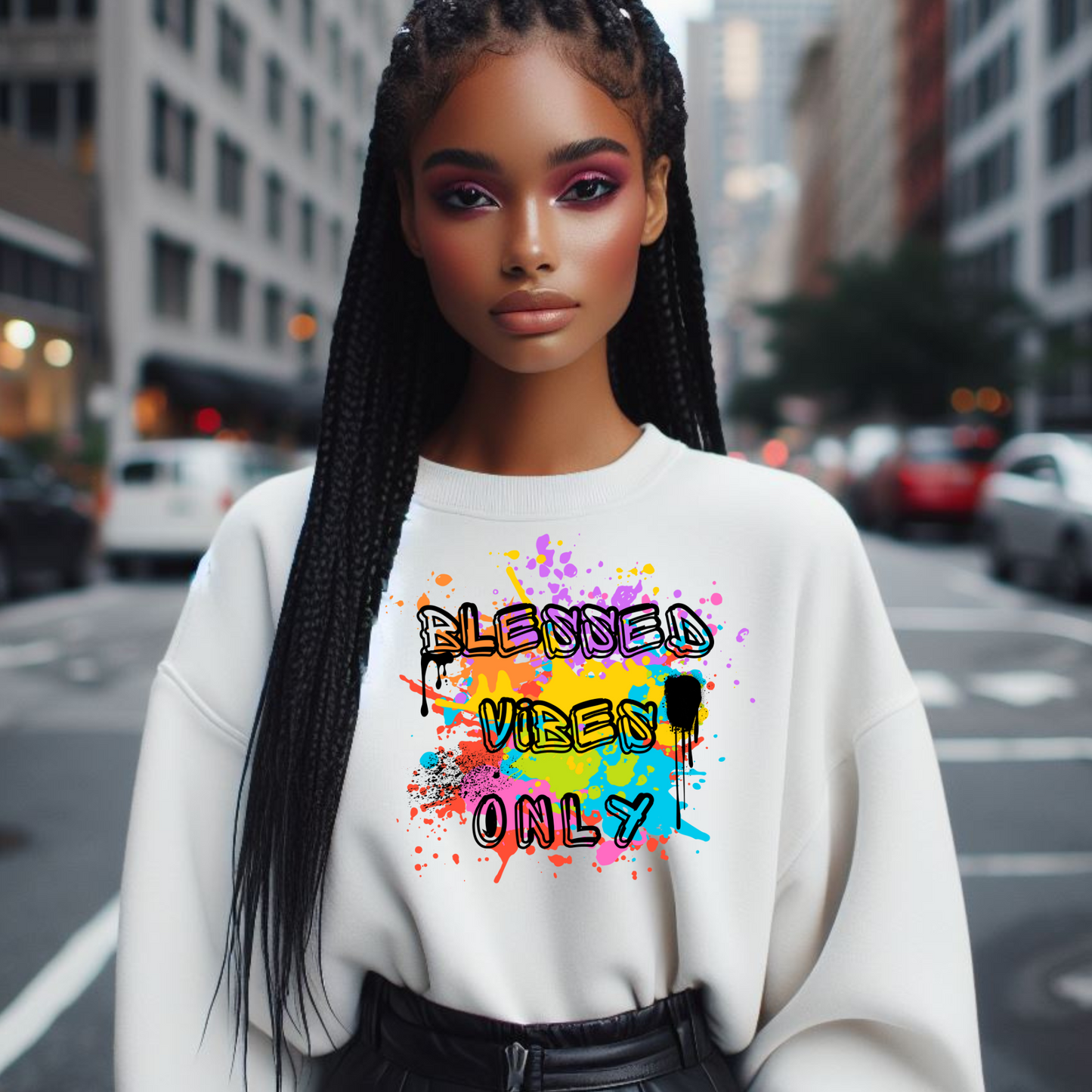 Blessed Vibes Only Sweatshirt