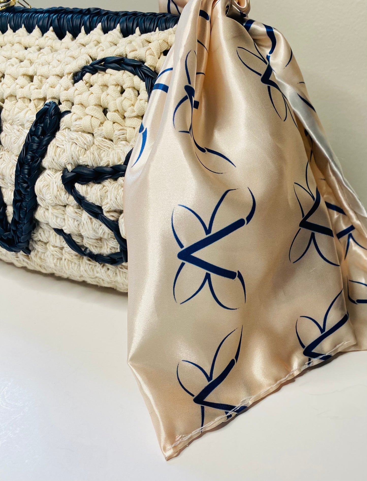 Oversized Doctor bag tote, signature logo, Kreations by V Luxury Handbag