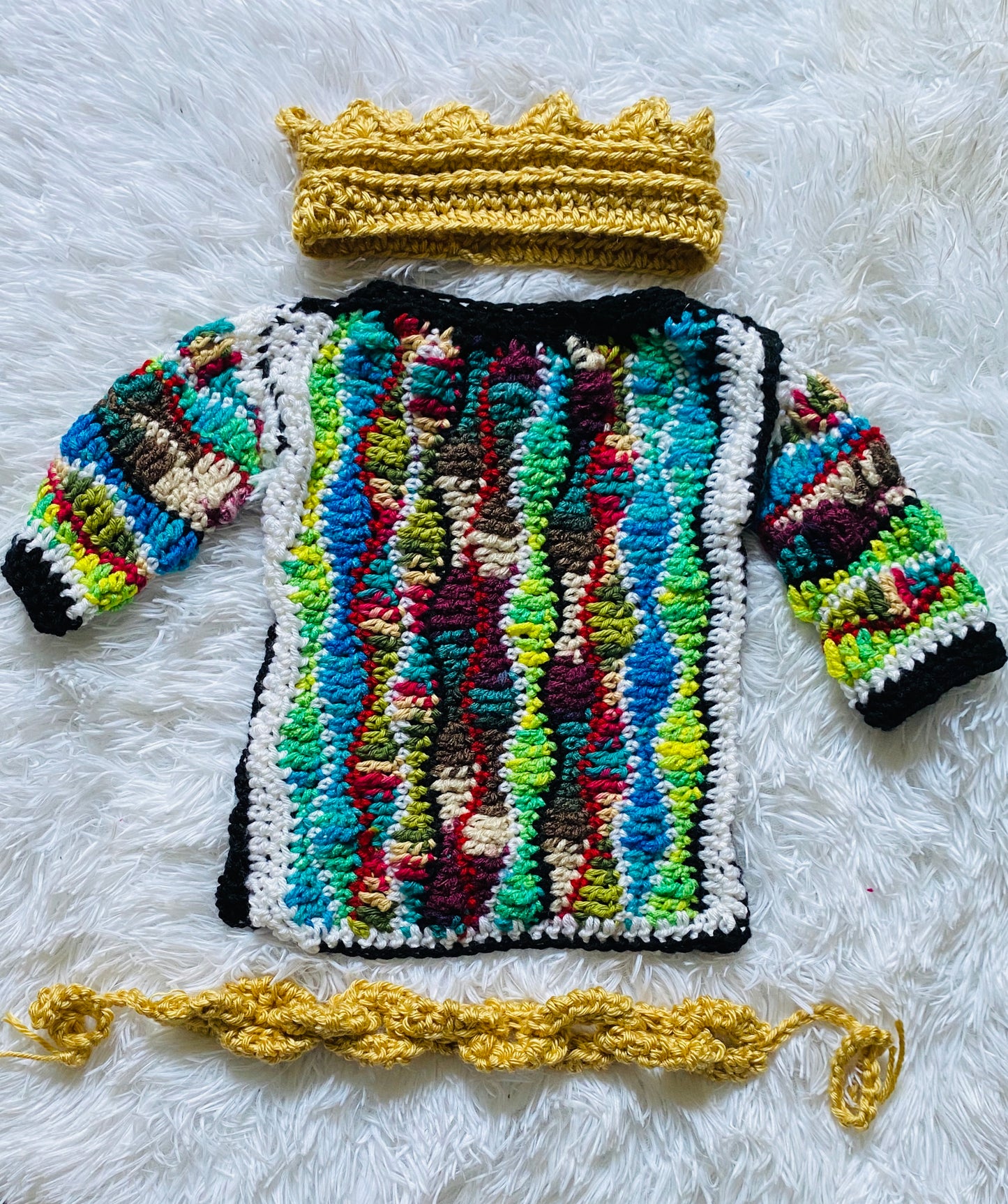 Hip Hop baby sweater set-first birthday outfit boy