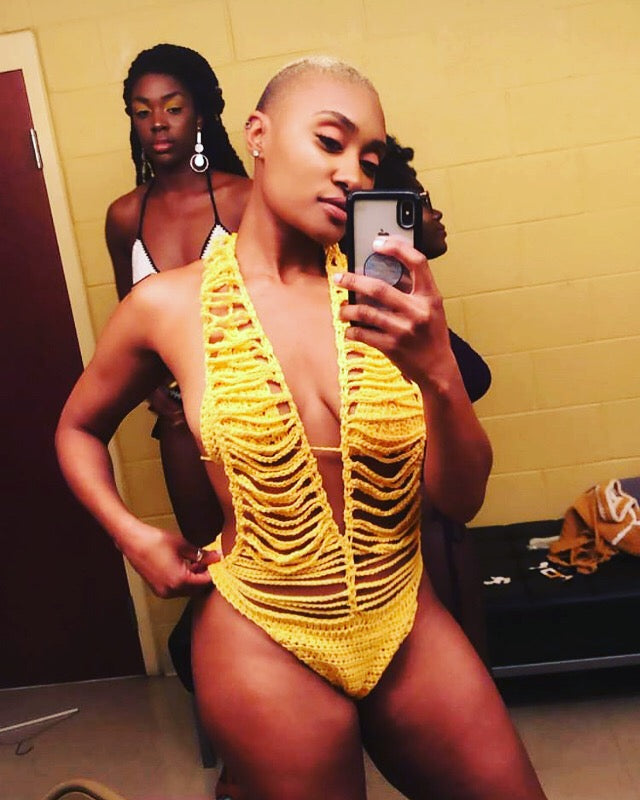 "Summer Reign" -Crochet Monokini