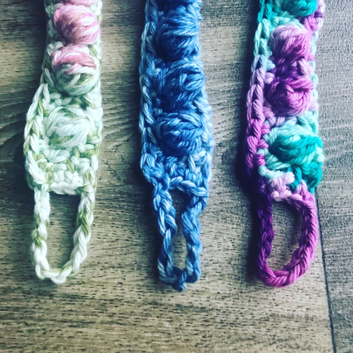 Pacifier clip, 100% cotton
