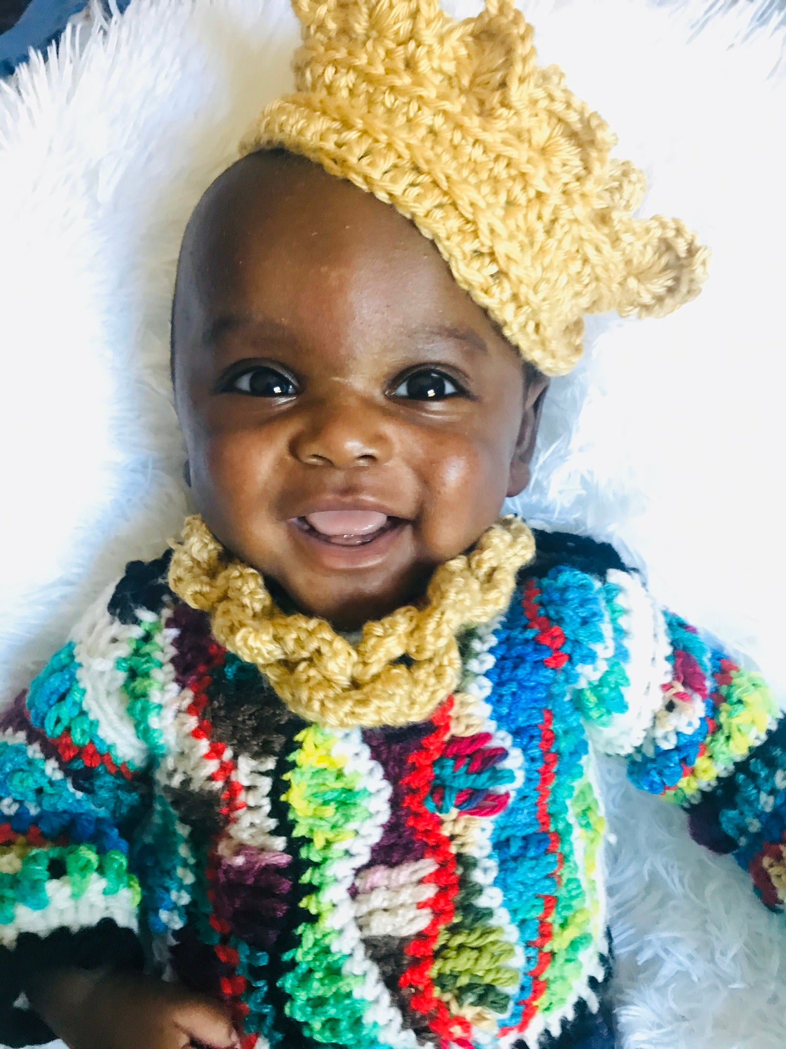 Gucci crochet 2024 baby outfit