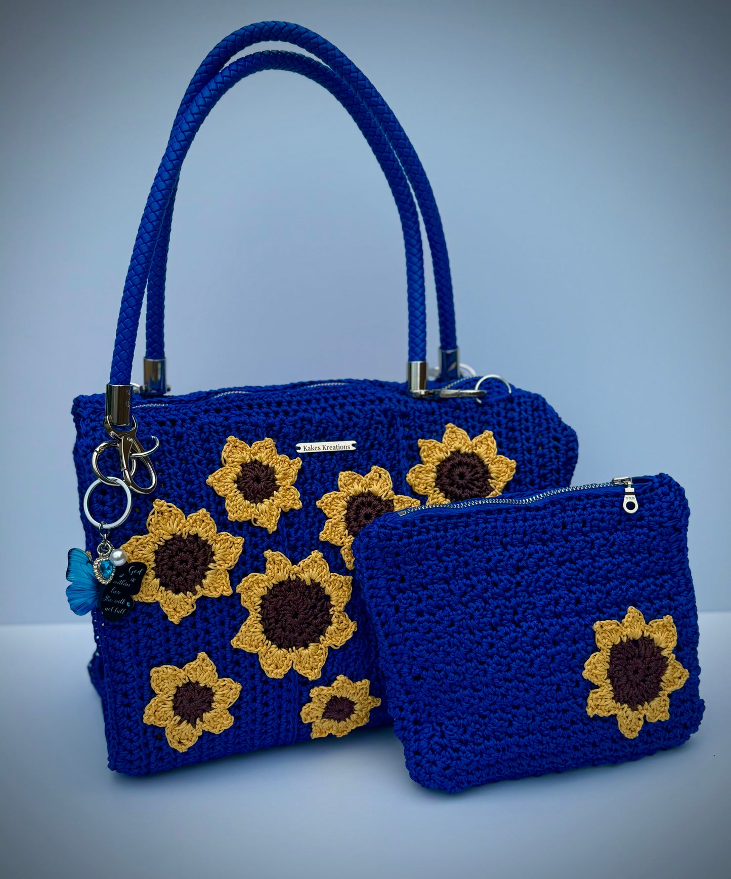Custom Luxury Crochet Satchel Bag
