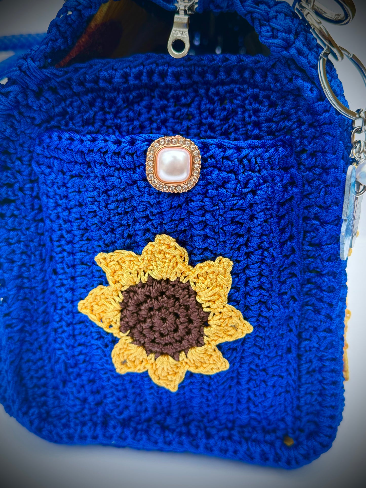 Custom Luxury Crochet Satchel Bag