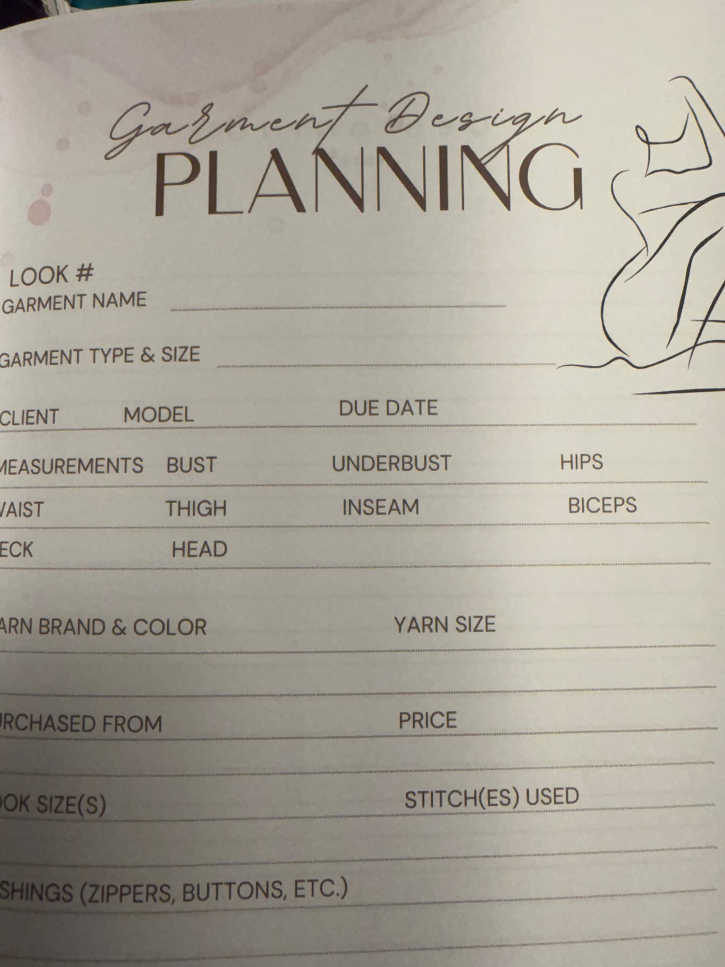 The Crochet Designer Planner & Sketchbook