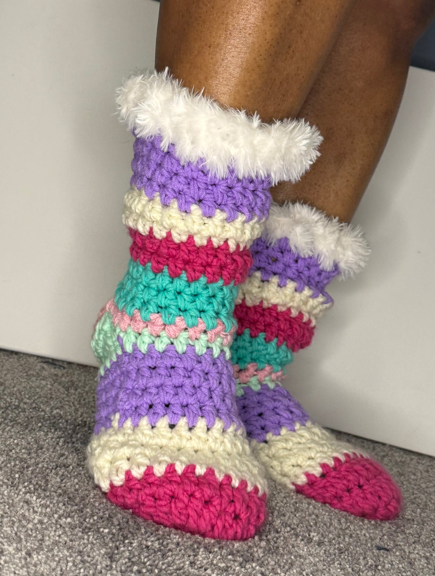 Pattern- Easy slipper socks