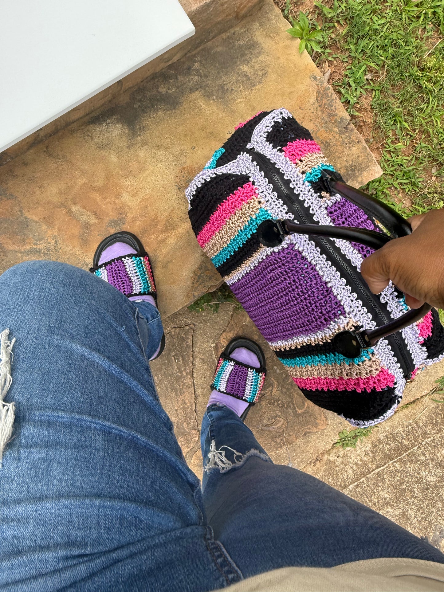 Custom Luxury Crochet Bag