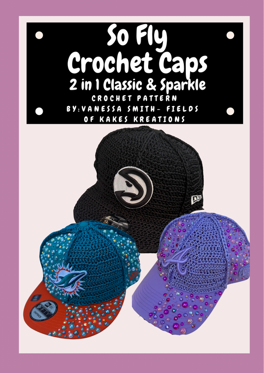 Pattern- So fly cap 2 in 1