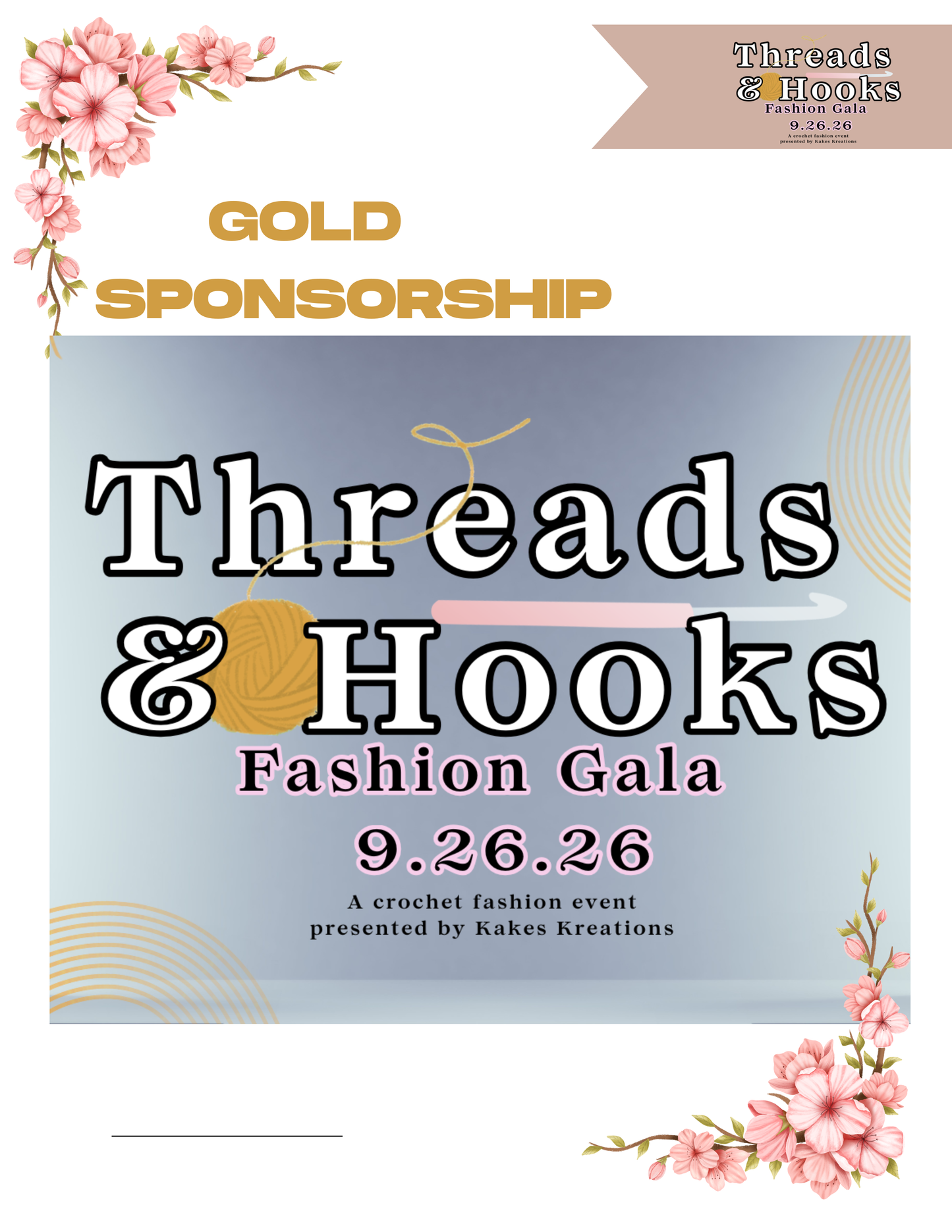 Threads & Hooks sponsors
