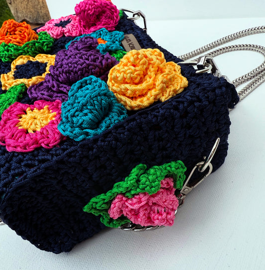 Cupcake Mini Tote Bag floral