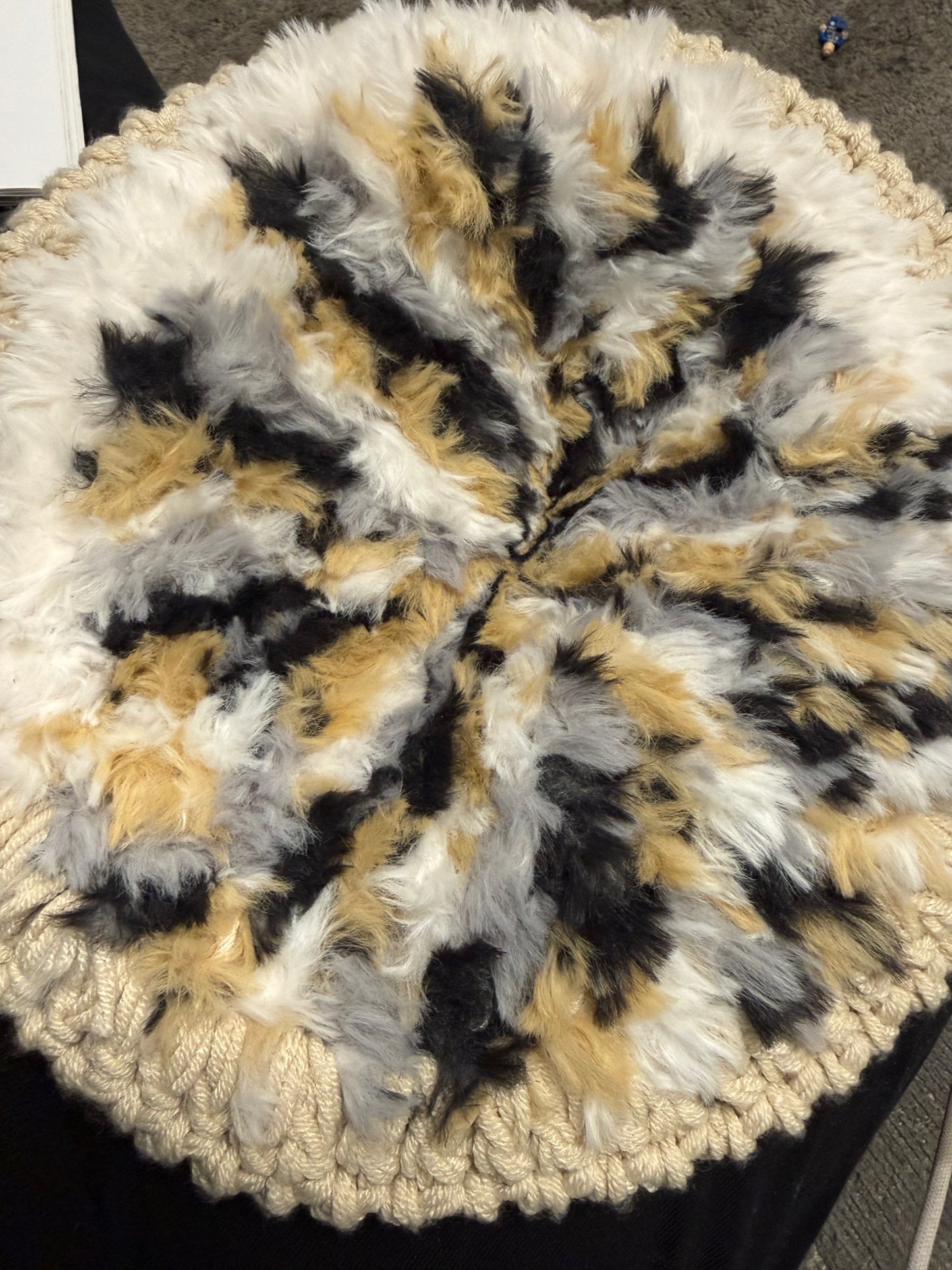 Pattern- Teddy Bear Beret & micro bag