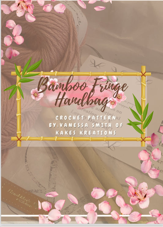Pattern- Bamboo Fringe handbag
