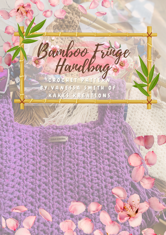 Pattern- Bamboo Fringe handbag
