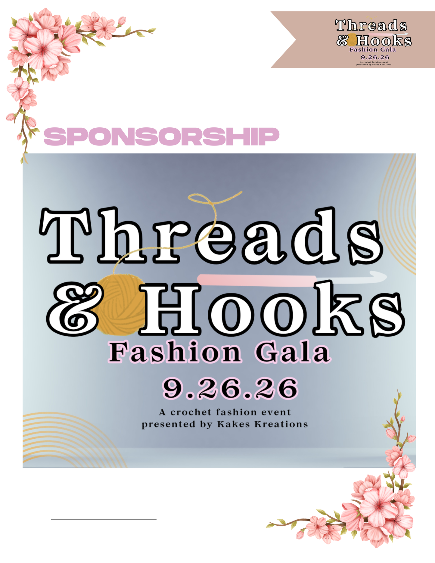 Threads & Hooks sponsors