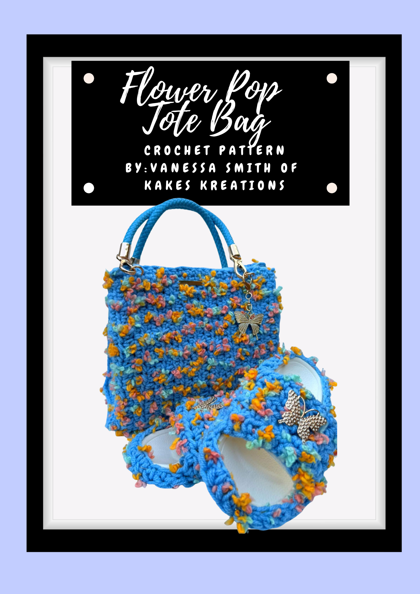 Pattern- Flower Pop Tote Bag