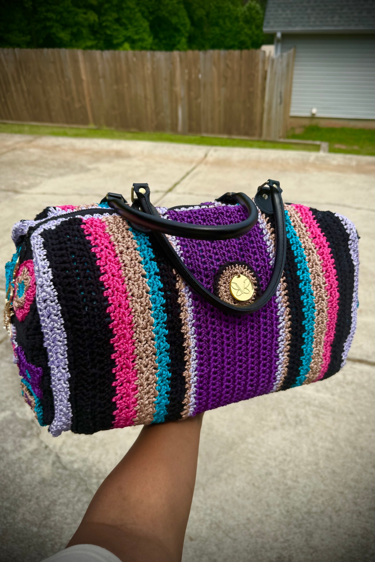 Custom Luxury Crochet Bag