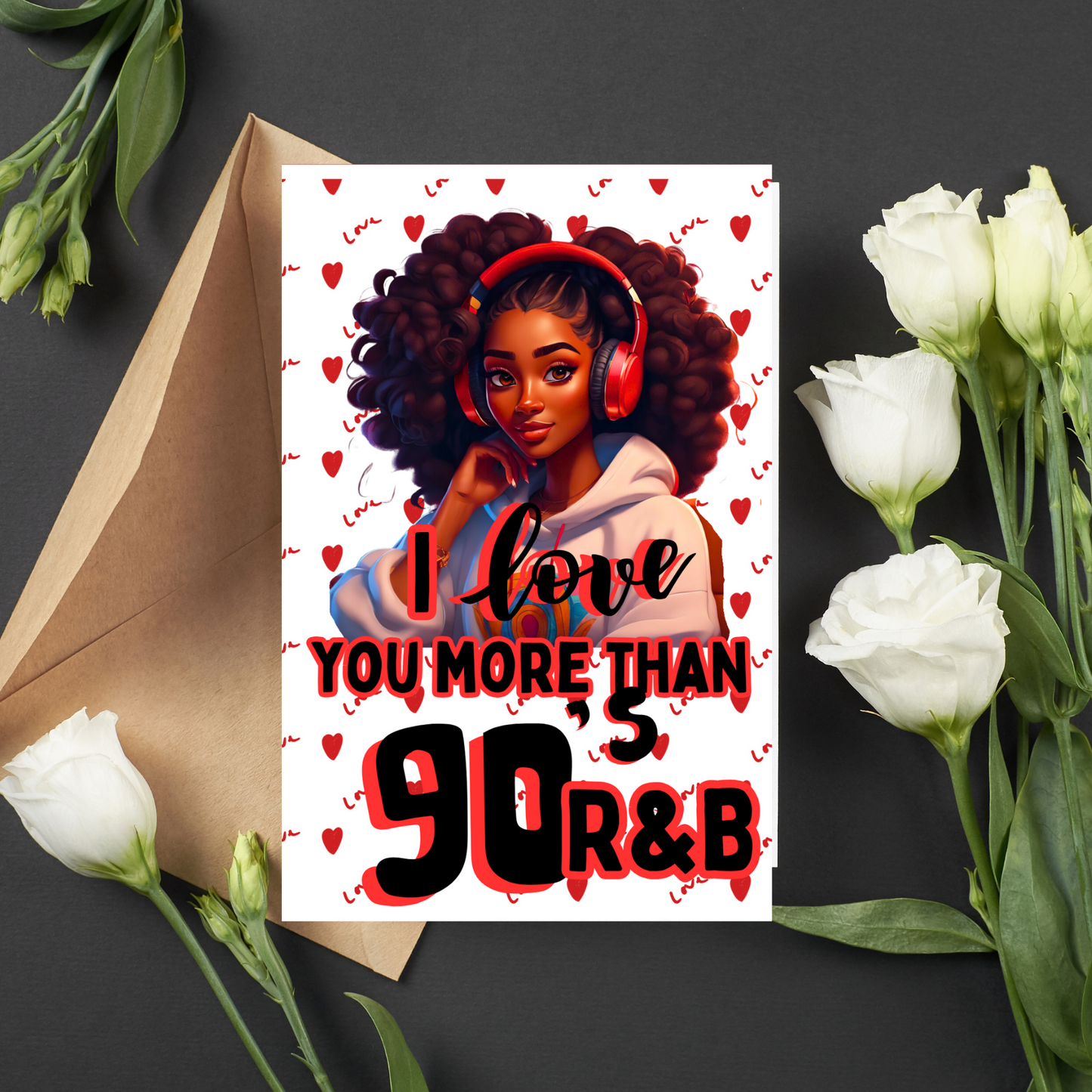 Valentine cards, African American greeting cards