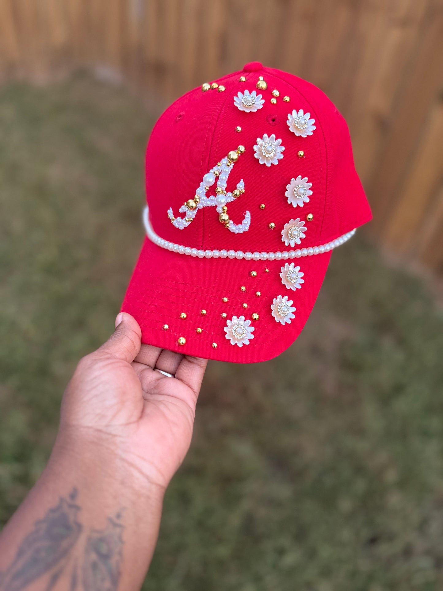 Custom sports hats- non crochet