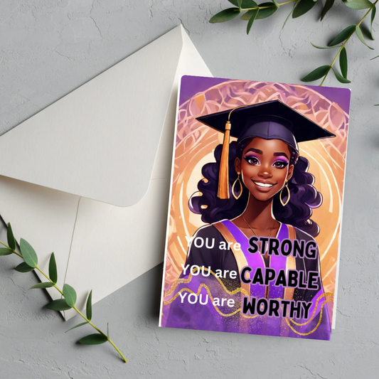 Grad Melanin greeting cards (Individual cards)